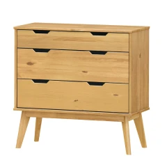 Noční stolek 1 zásuvka BONITO vosk | ATAN nábytek Komoda 2+1 zásuvky BONITO vosk