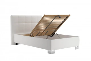 Postel Kelvin 140x200 bílá č.3 Postel Kelvin 140x200 bílá č.3