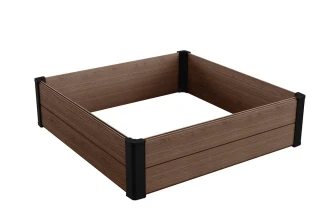 MAPLE SQUARE – zahradní květináč hnědý