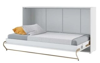 Výklopná postel 90 CONCEPT PRO CP-06P bílá lesk/bílá mat č.2