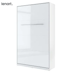 Výklopná postel 120 CONCEPT PRO CP-02P bílá lesk/bílá mat č.1