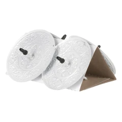 Kovový bodec 4ks CP151186-BILA-MAT