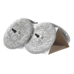 Kovový bodec - zápich, cena za sadu 4ks, stříbrná matná barva. CP151186-STRIBRNA-MAT