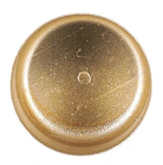 Bodec na kónickou svíčku - kov, zlatá matná, cena za balení (4 ks) CP151255-ZLATA-MAT
