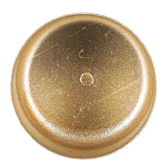 Bodec na kónickou svíčku - kov, zlatá matná, cena za balení (4 ks) CP151255-ZLATA-MAT