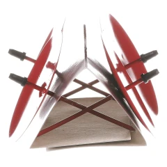 Kovový bodec - zápich sada 4ks (cena za 4ks) CP6195-2-S4-CERVENA