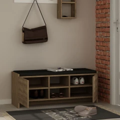 Zulla botník se sedákem, tmavý dub