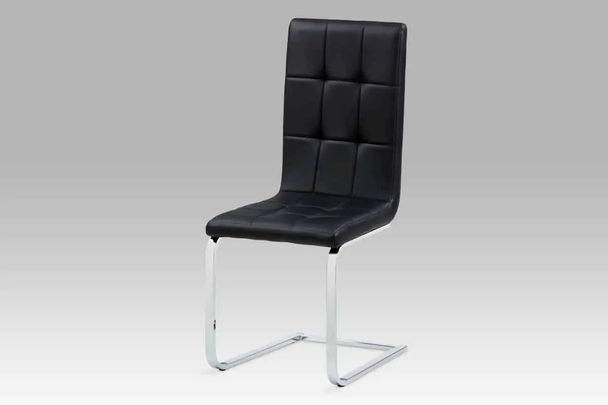 Autronic Jídelní židle DCL-103 WT - bílá koženka