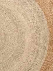 Hanse Home kusový koberec Jutta 106225 Natur Ivory/Gold kruh