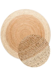 Hanse Home kusový koberec Jutta 106226 Natur Gold/Ivory kruh
