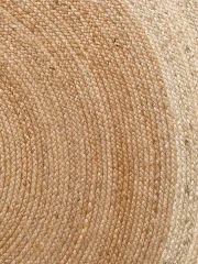 Hanse Home kusový koberec Jutta 106226 Natur Gold/Ivory kruh