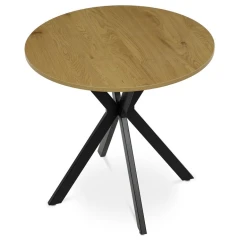 Jídelní stůl kulatý HT-F4108 OAK - dub č.2