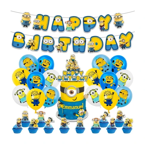 Velká narozeninová sada Mimoni OPBH2287