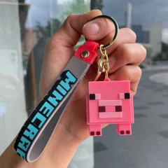 Dětská klíčenka Minecraft Prase PKBA2288