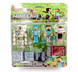 Kolekce figurek Minecraft Fight set 11ks Kolekce figurek Minecraft Fight set 11ks
