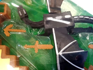 Kolekce figurek Minecraft Meč a Ender dragon s doplňky 12ks Kolekce figurek Minecraft Meč a Ender dragon s doplňky 12ks