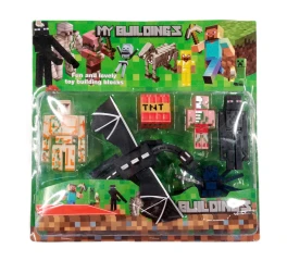 Kolekce figurek Minecraft My Buildings Enderdragon 6ks Kolekce figurek Minecraft My Buildings Enderdragon 6ks
