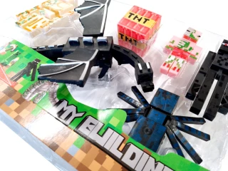 Kolekce figurek Minecraft My Buildings Enderdragon 6ks Kolekce figurek Minecraft My Buildings Enderdragon 6ks