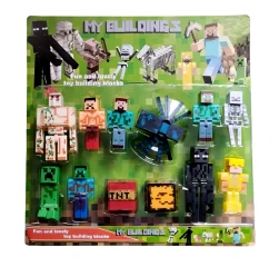 Kolekce figurek Minecraft play FIBH2310