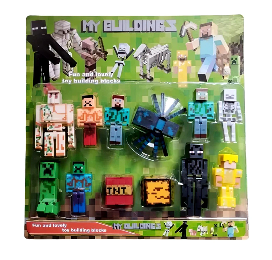 Kolekce figurek Minecraft play FIBH2310