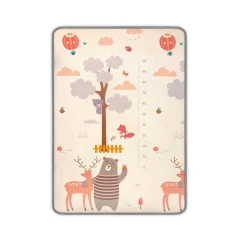 Oboustranná pěnová podložka Milly Mally Kinder Animals 178x120 cm
