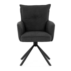 Otočná jídelní židle HC-X1128 GREY2 č.3