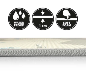 Oboustranná pěnová podložka Milly Mally Kinder Sea and Africa 178x120 cm