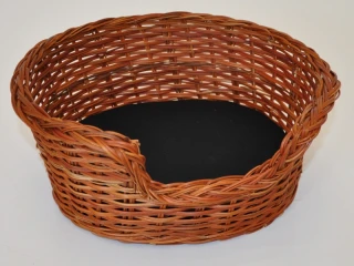 Pelech proutěný 33x27 cm s polstrem č.2