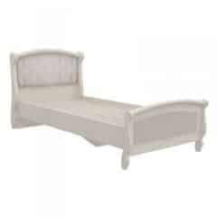 Dětska postel Amelie 90x200 cm - bílá provence