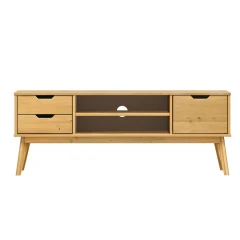 TV stolek 1 dveře + 2 zásuvky BONITO vosk TV stolek 1 dveře + 2 zásuvky BONITO vosk