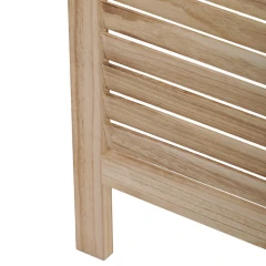 Paraván dřevěný EF-L175 NAT - přírodní č.7