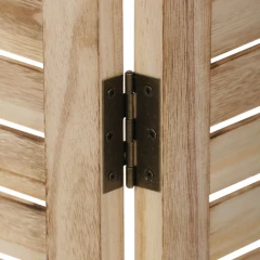 Paraván dřevěný EF-L175 NAT - přírodní č.8