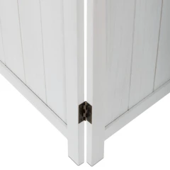 Paraván dřevěný EF-L145 WT - bílý č.9