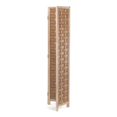 Paraván dřevěný EF-L186 NAT - přírodní č.4