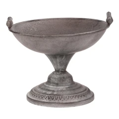 Krmítko/pítko kovové, stojící. UM0952 GREY