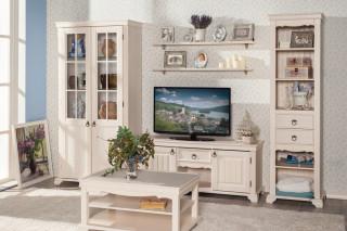 TV stolek Amelie - bílá provence č.3