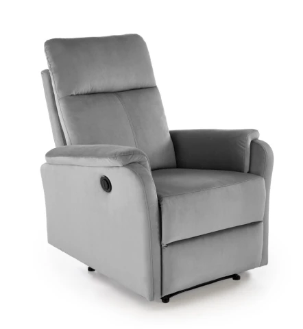 Relaxační polohovací křeslo CROCUS - šedá