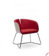 Konferenční židle Pivot červené