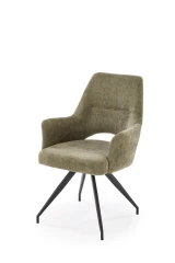 Otočná jídelní židle K542 - olivová