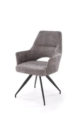 Otočná jídelní židle K542 - šedá