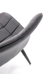 K580 krzesło, popielaty (1p=4szt)