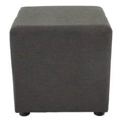 Taburet, látka Twist, šedohnědá, REGOR