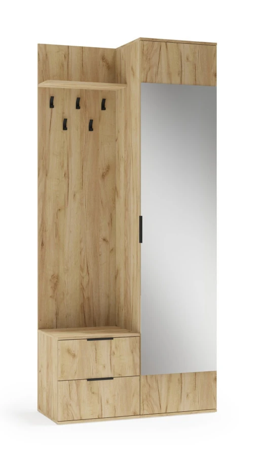 Předsíňová stěna CORAL - dub zlatý