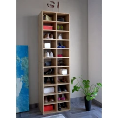 Vysoký regál/botník, dub artisan, IGNO Vysoký regál/botník, dub artisan, IGNO