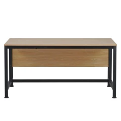 Psací stůl, dub/černá, 150x80 cm, KILIS NEW Psací stůl, dub/černá, 150x80 cm, KILIS NEW