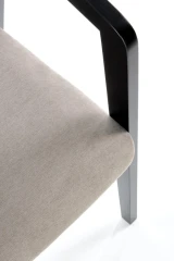 AZUL krzesło czarny / tap. popiel (1p=2szt) AZUL krzesło czarny / tap. popiel (1p=2szt)