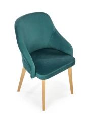 TOLEDO 2 krzesło dąb miodowy / tap. MONOLITH 37 (ciemny zielony) (1p=1szt) TOLEDO 2 krzesło dąb miodowy / tap. MONOLITH 37 (ciemny zielony) (1p=1szt)