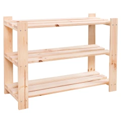 Regál, přírodní, borovice, SIMU 550 Regál, přírodní, borovice, SIMU 550