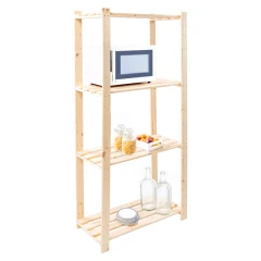 Regál, přírodní, borovice, SIMU 1600 Regál, přírodní, borovice, SIMU 1600