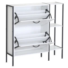 Botník, bílá, SOVIO Botník, bílá, SOVIO